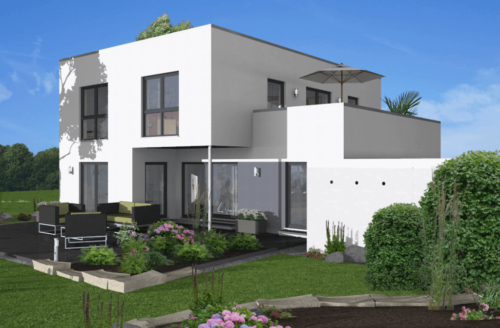 Modernste Bauhaus-Architektur